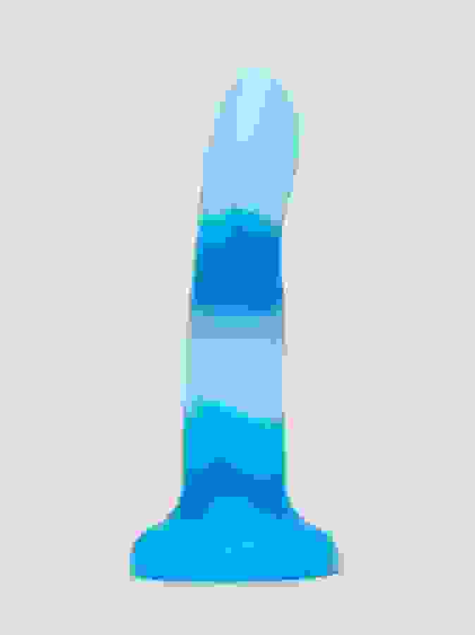Lovehoney Shape Shifter Posable Super-Soft Silicone Dildo 6 Inch, Blue, hi-res
